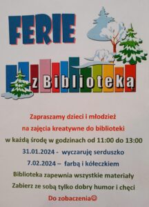 Read more about the article Ferie z Biblioteką